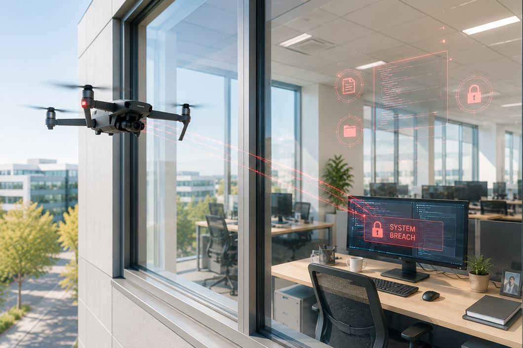 Advanced anti-drone systems systems breach
