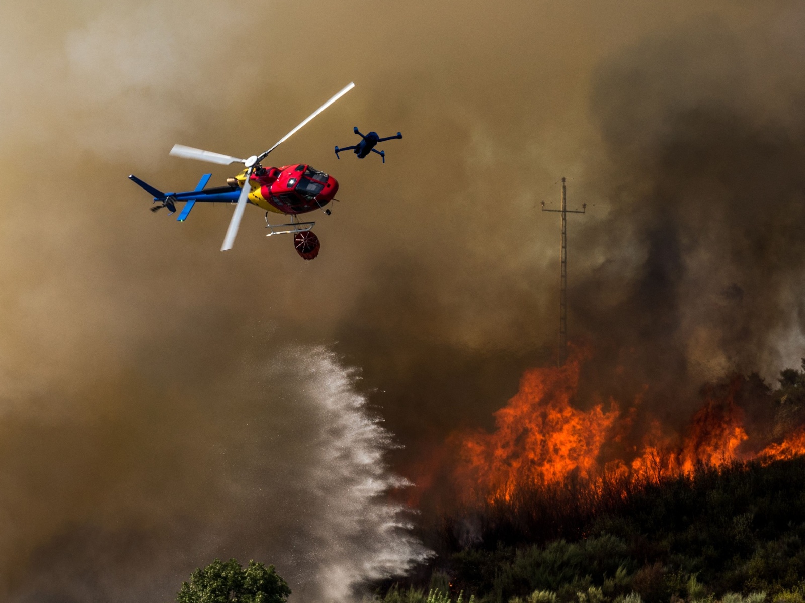 Drone air defense - first responders