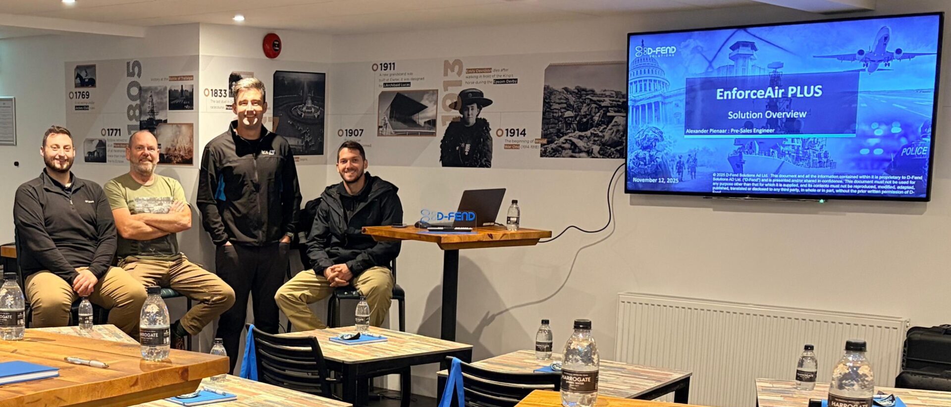 UK counter-drone demonstration