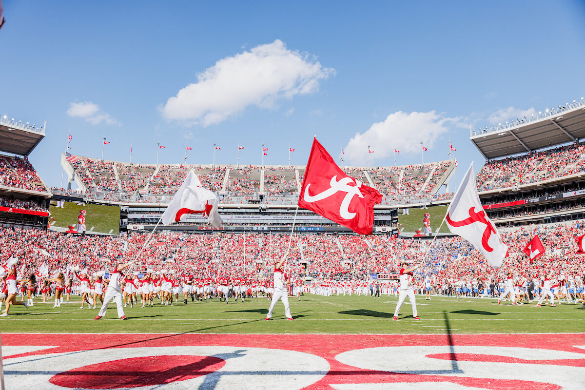 University of Alabama Bryant-Denny Stadium