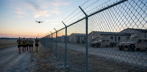 military base drone protection